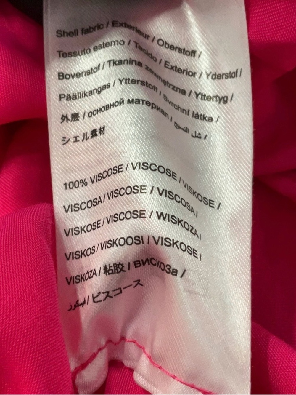 NWT Farm Rio Hot Pink Cutout Midi Dress - Sz Small 🩷 - Picture 10 of 10